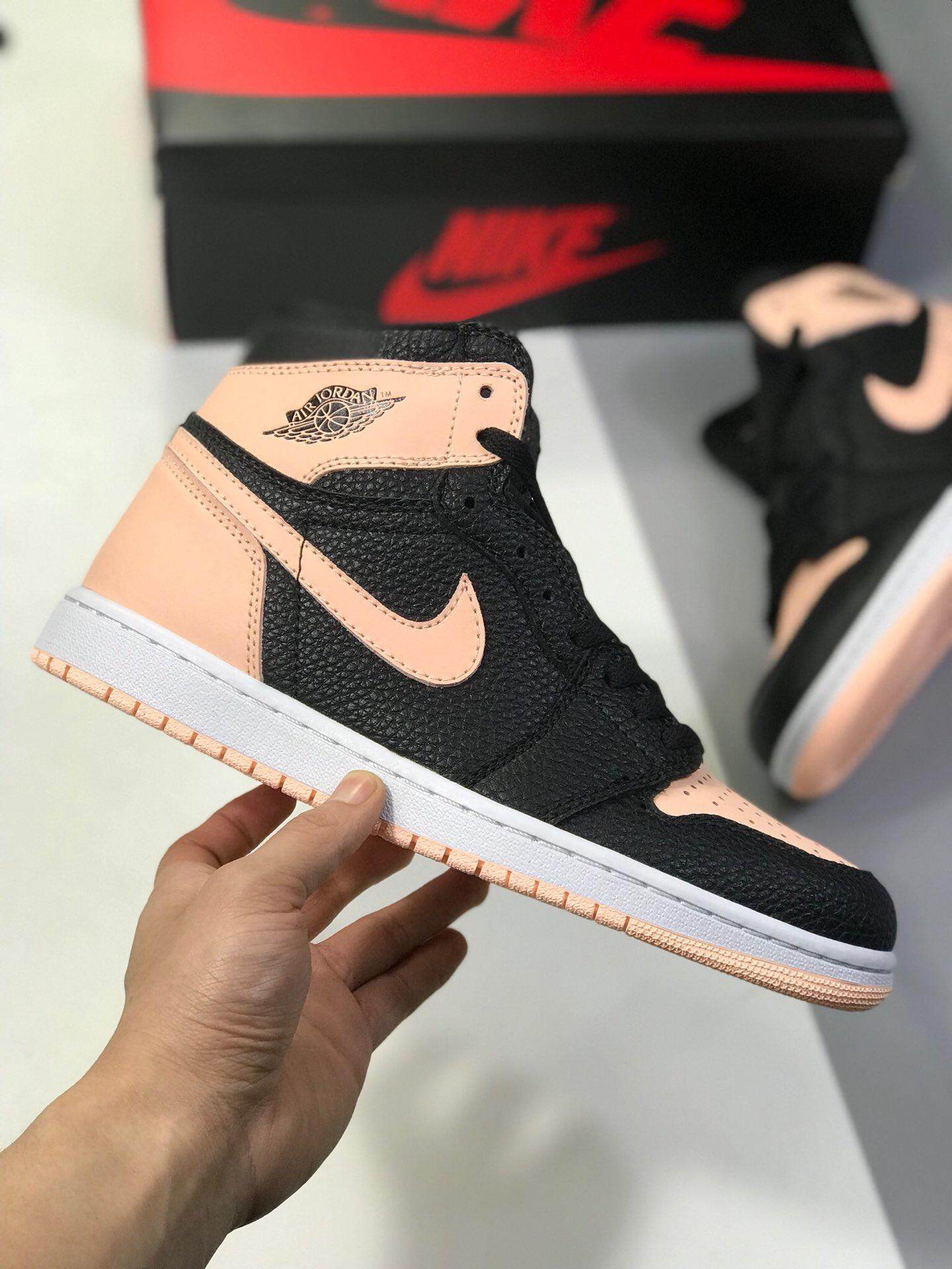 air jordan 1 aj1 新脏粉 黑粉脚趾 运动鞋