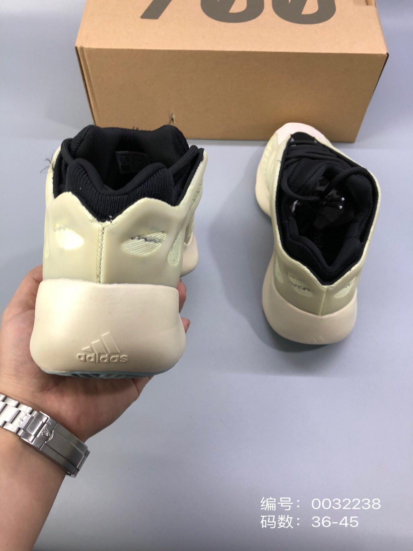 yeezy700v3鞋盒,yeezy700鞋盒 椰子700v3鱼骨架反光术士异形低帮系带男女鞋运动鞋