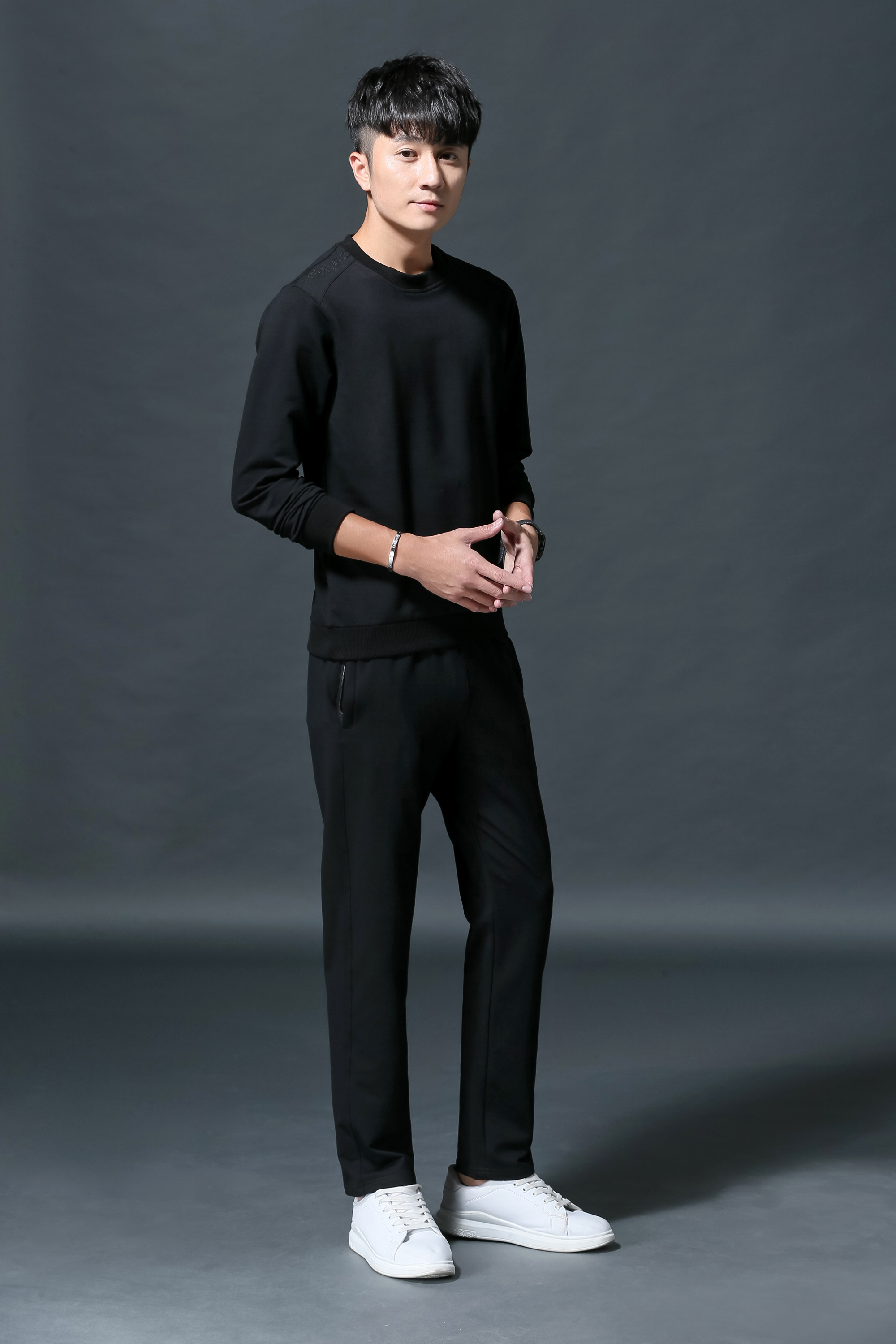 运动套装男秋季卫衣男春秋款连帽男士休闲装套装男装秋装外套春秋