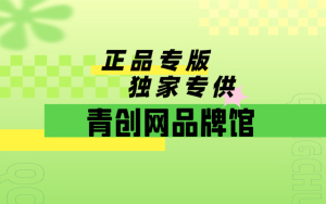 青创网品牌馆，品牌专版供应，售后无忧！
