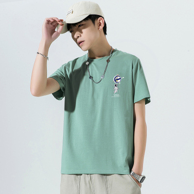 2022夏季100纯棉短袖男士高品质圆领T恤12色M-6XL
