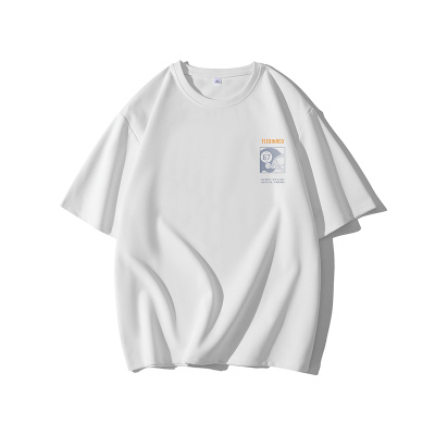 逸品源-YPY-6887-P大码22简约宽松大码男夏季新款短袖上衣【M-8XL大码】