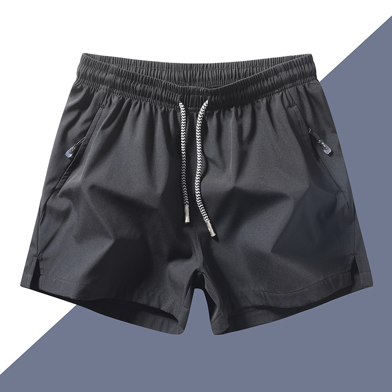 夏季休闲短裤男透气薄款外穿宽松篮球运动五分裤