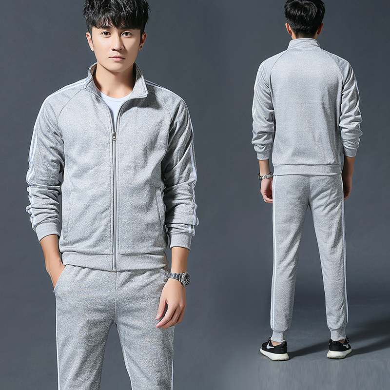 运动套装男春秋季运动套休闲装男士运动服套装
