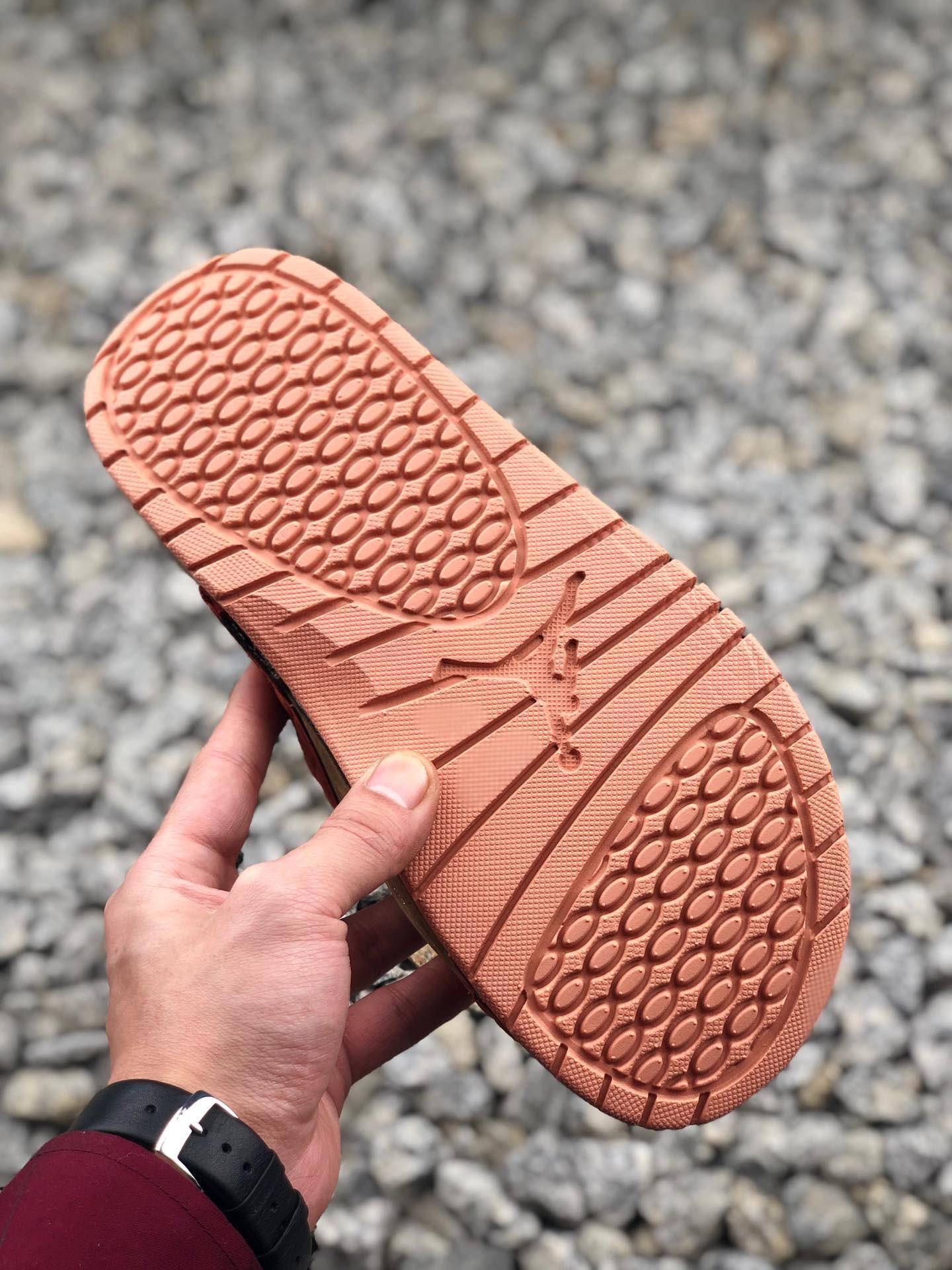 公司级冠希联名设计诚意十足aj13 猫眼 拖鞋 兵马俑联名