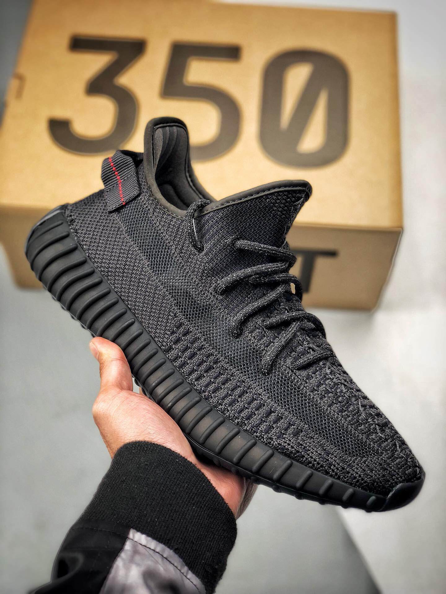 yeezy椰子 350 boost v2 黑武士天使 莆田鞋