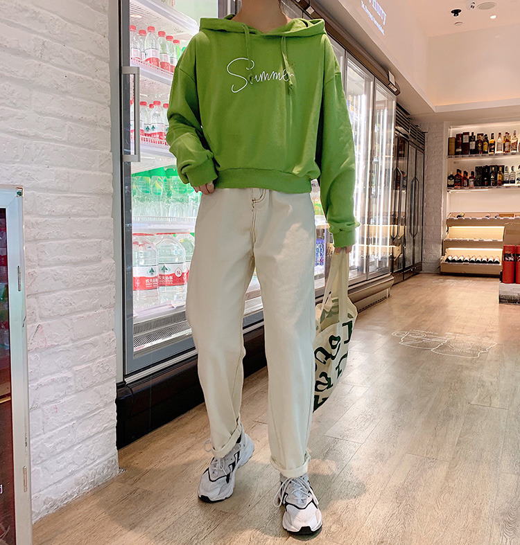 一件代发女装卫衣女秋季2019新款ins超火长袖圆领印花宽松