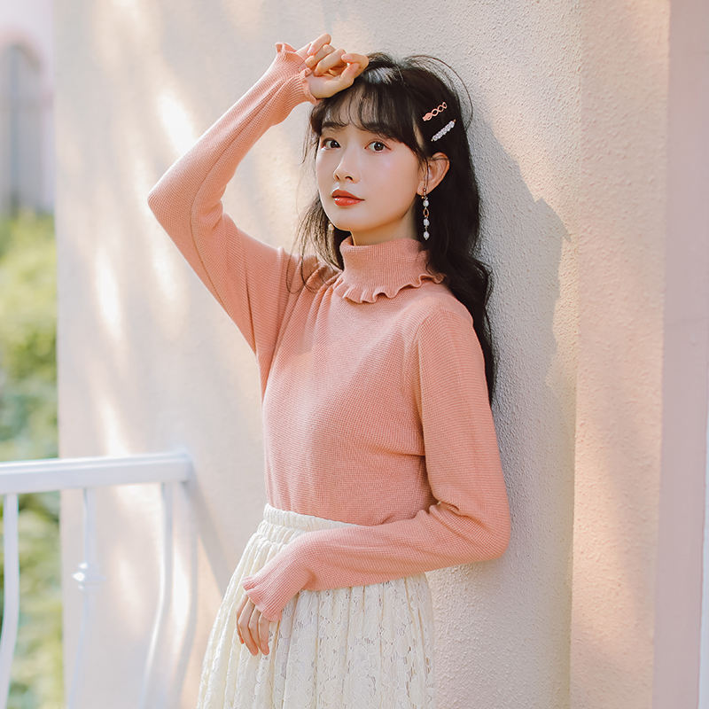 不低于69 2019秋冬新款高领针织衫女-青创网