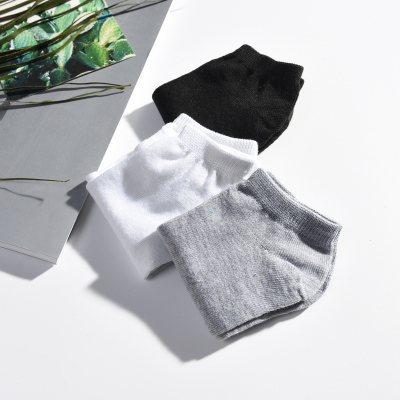 三鼎织袜厂男士四季款棉袜商务款纯色棉袜男透气赠品袜子