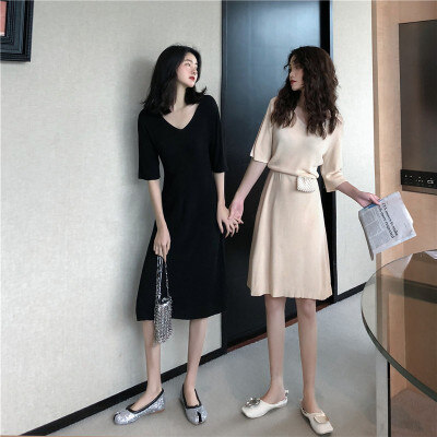 时尚修身显瘦中长款连衣裙 resize,m_fill,h_400,w_400