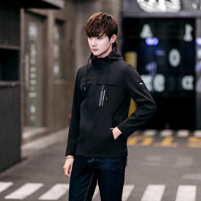 外套男韩版潮流修身帅气男装衣服2020秋季新款休闲1769