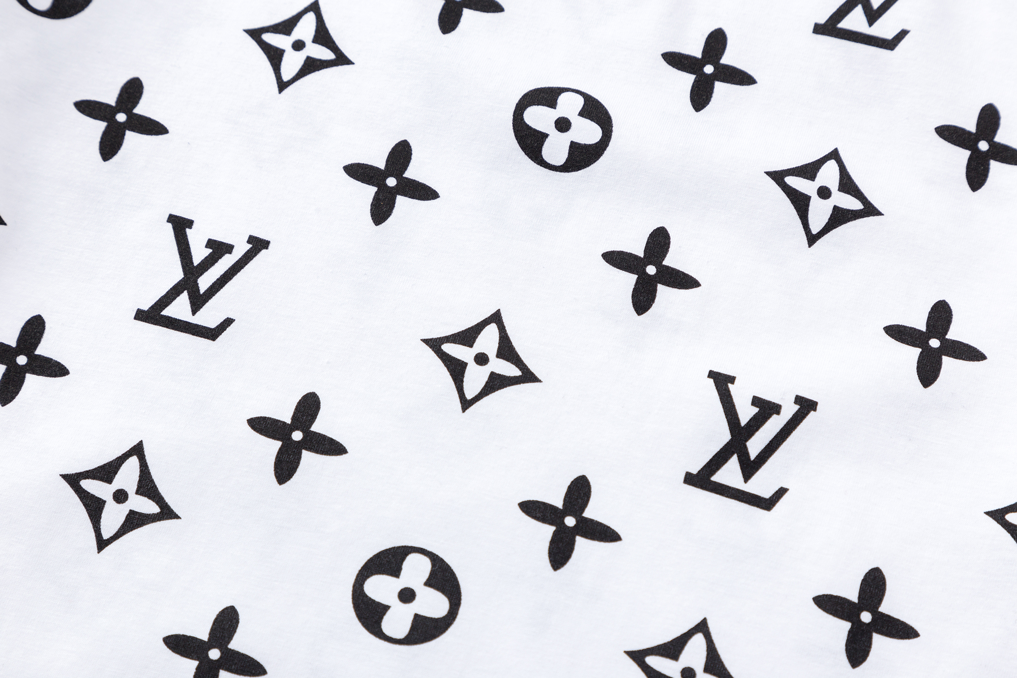 lv满印短袖纯棉奢潮短袖t恤男女百搭