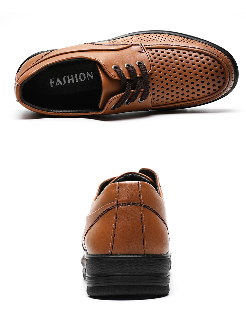 二层牛皮商务舒适皮鞋寻潮人3110