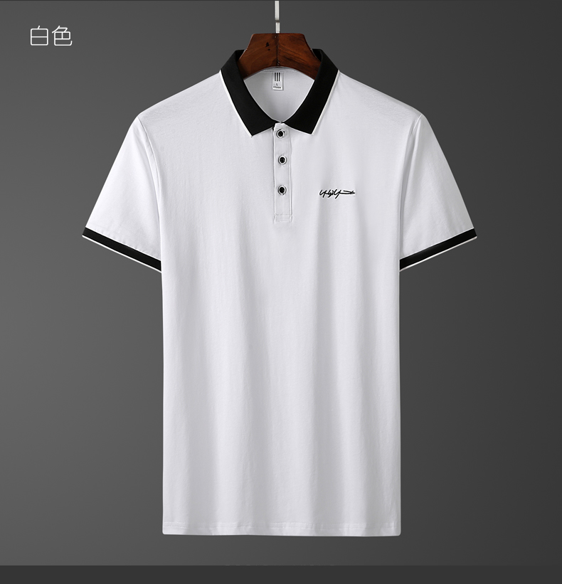 品客年代男士短袖t恤男士polo衫p125爆款短袖翻领t恤