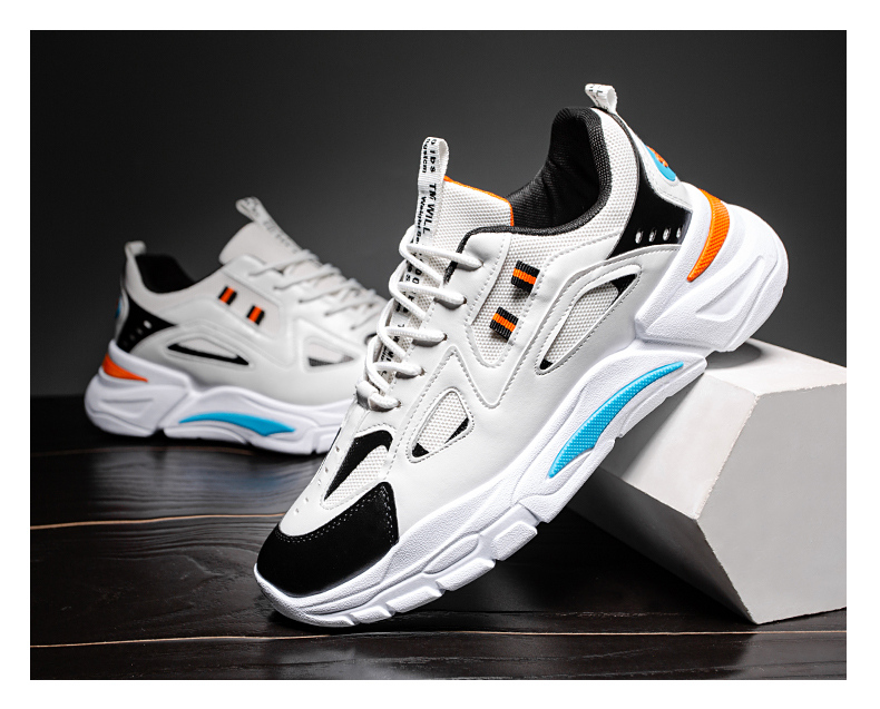 男运动鞋ins老爹鞋巴黎世家秋冬潮鞋hsa88066