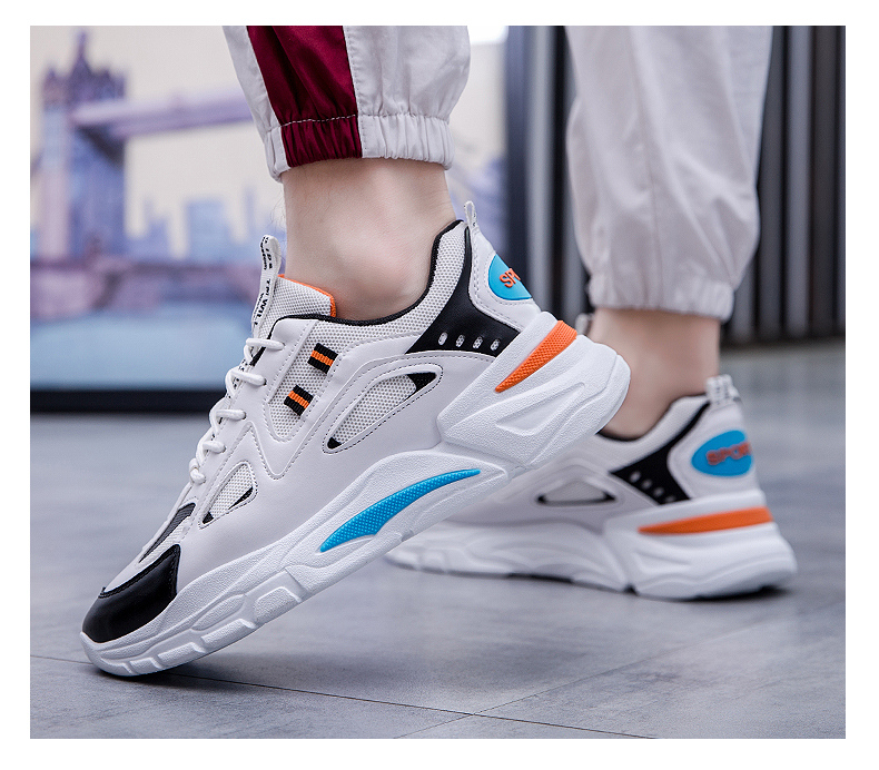 男运动鞋ins老爹鞋巴黎世家秋冬潮鞋hsa88066