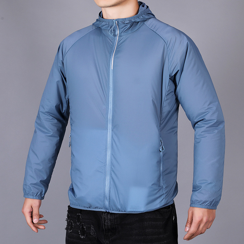 空调服带风扇的衣服男降温防暑充电制冷工作服外套清凉透气防晒服