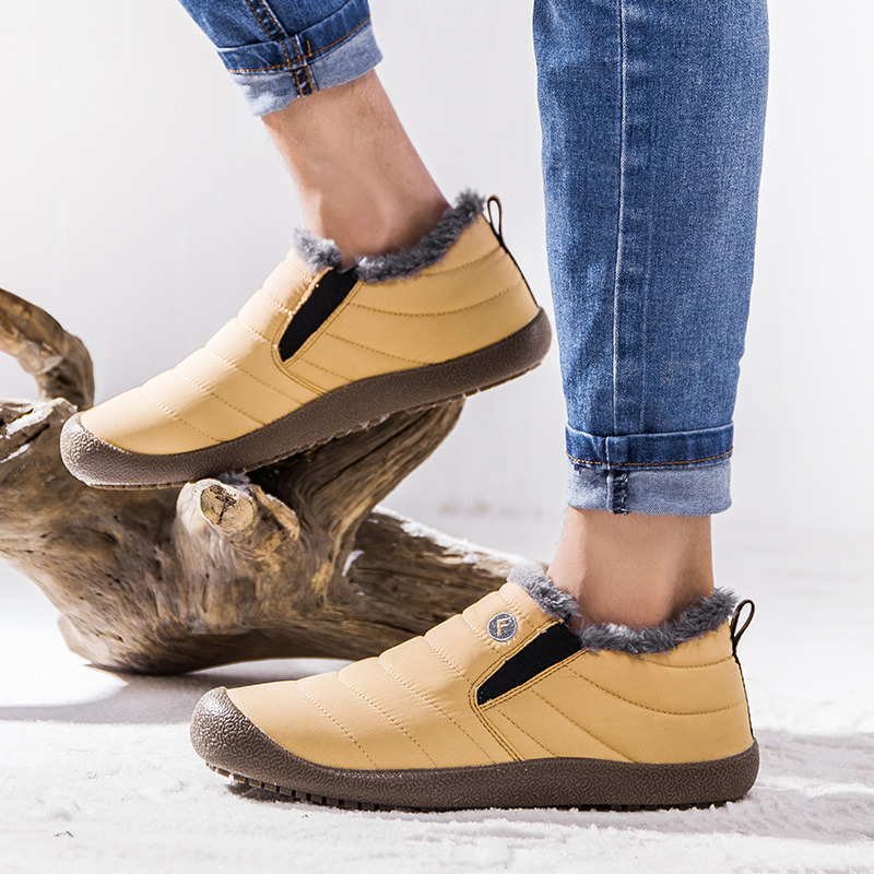 旺足6822 跨境爆款低帮棉鞋 36-48码