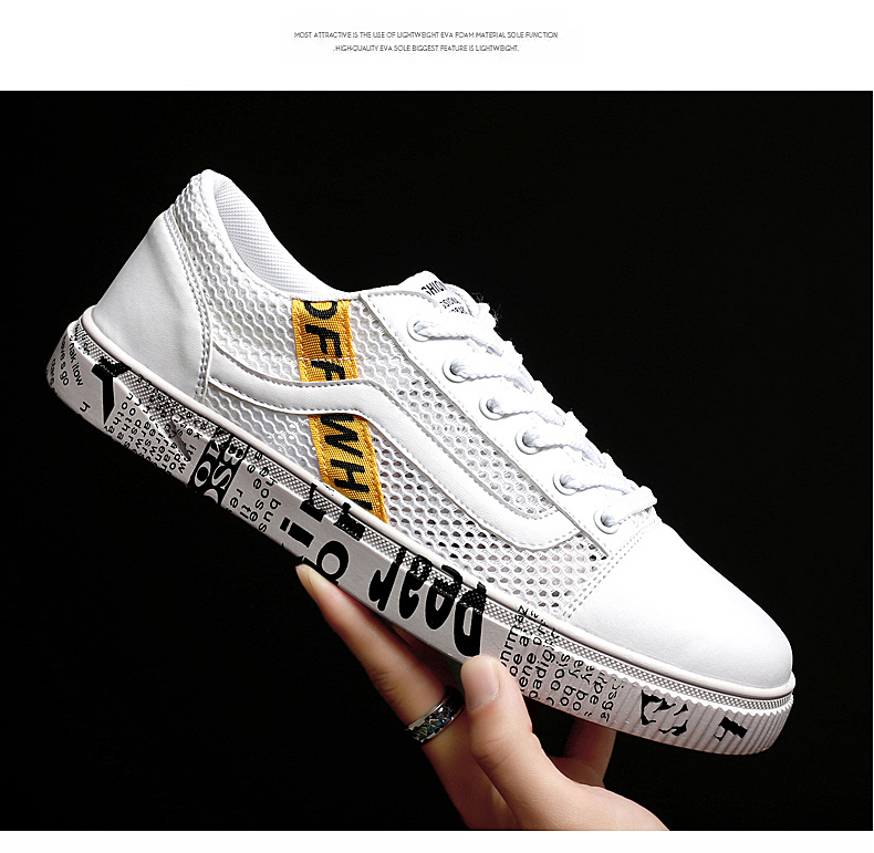 淘宝鞋庄夏季镂空透气情侣款板鞋1107批45 35--44