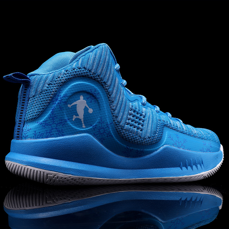 旺足2921飞织篮球鞋橡胶底37-44