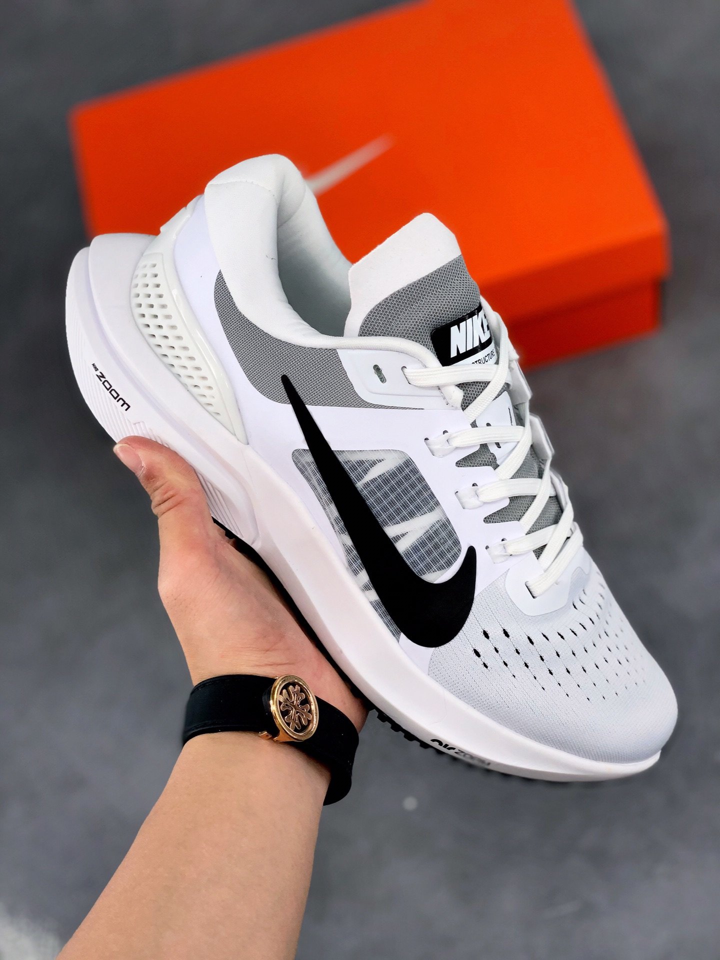 登月15代内置真zoom气垫马拉松拉线缓震透气跑步鞋 莆田鞋