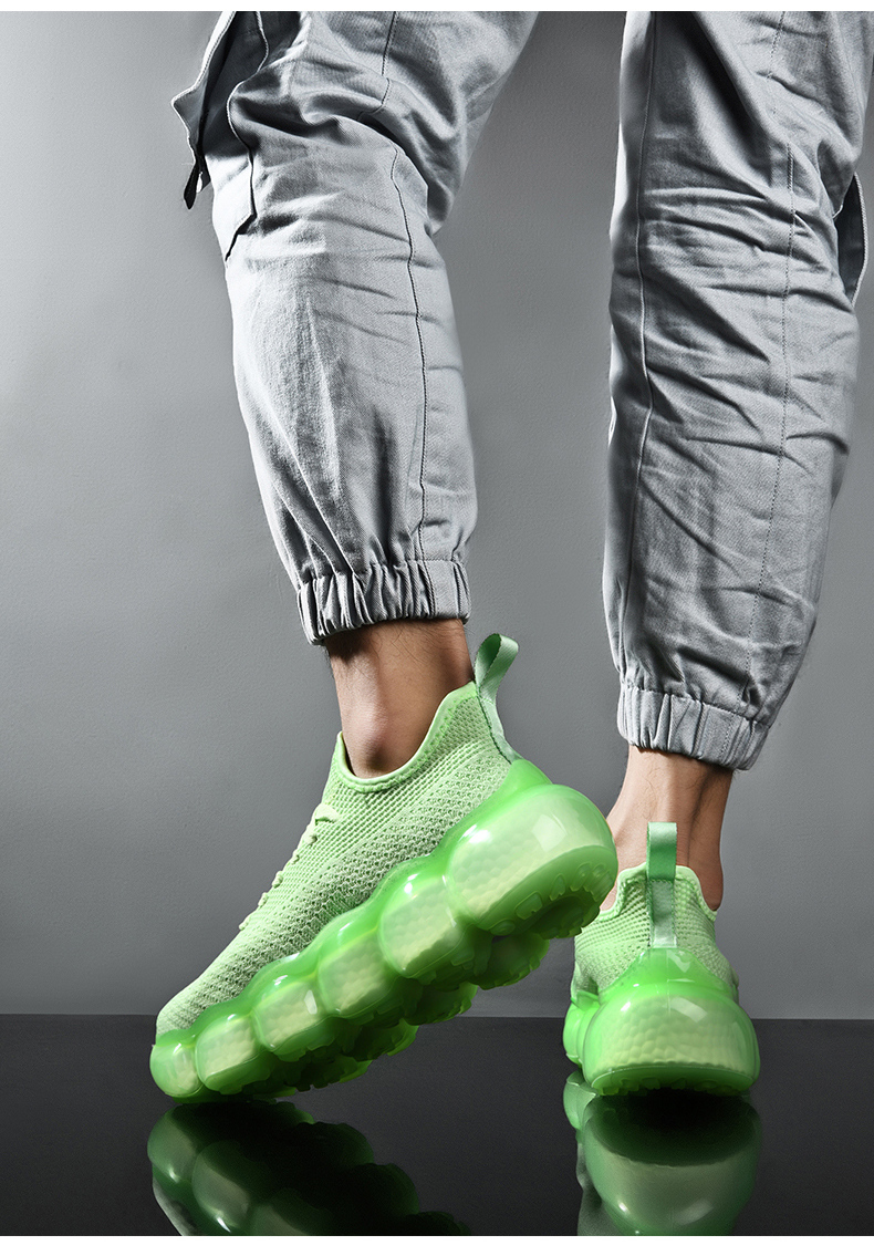 a2019ins网红抖音爆米花泡泡情侣椰子鞋36-44p85