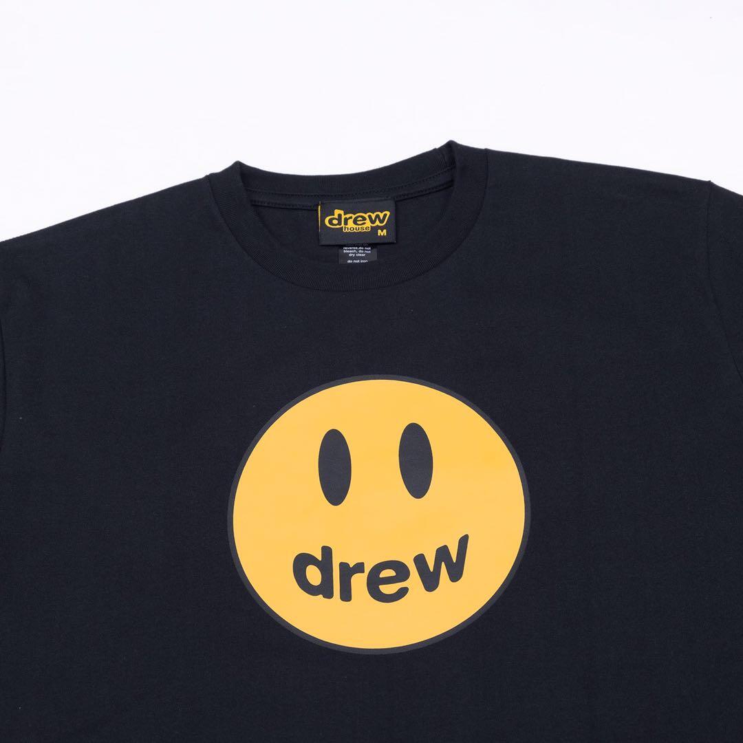 drew笑脸贾斯汀比伯同款纯棉男女短袖t恤