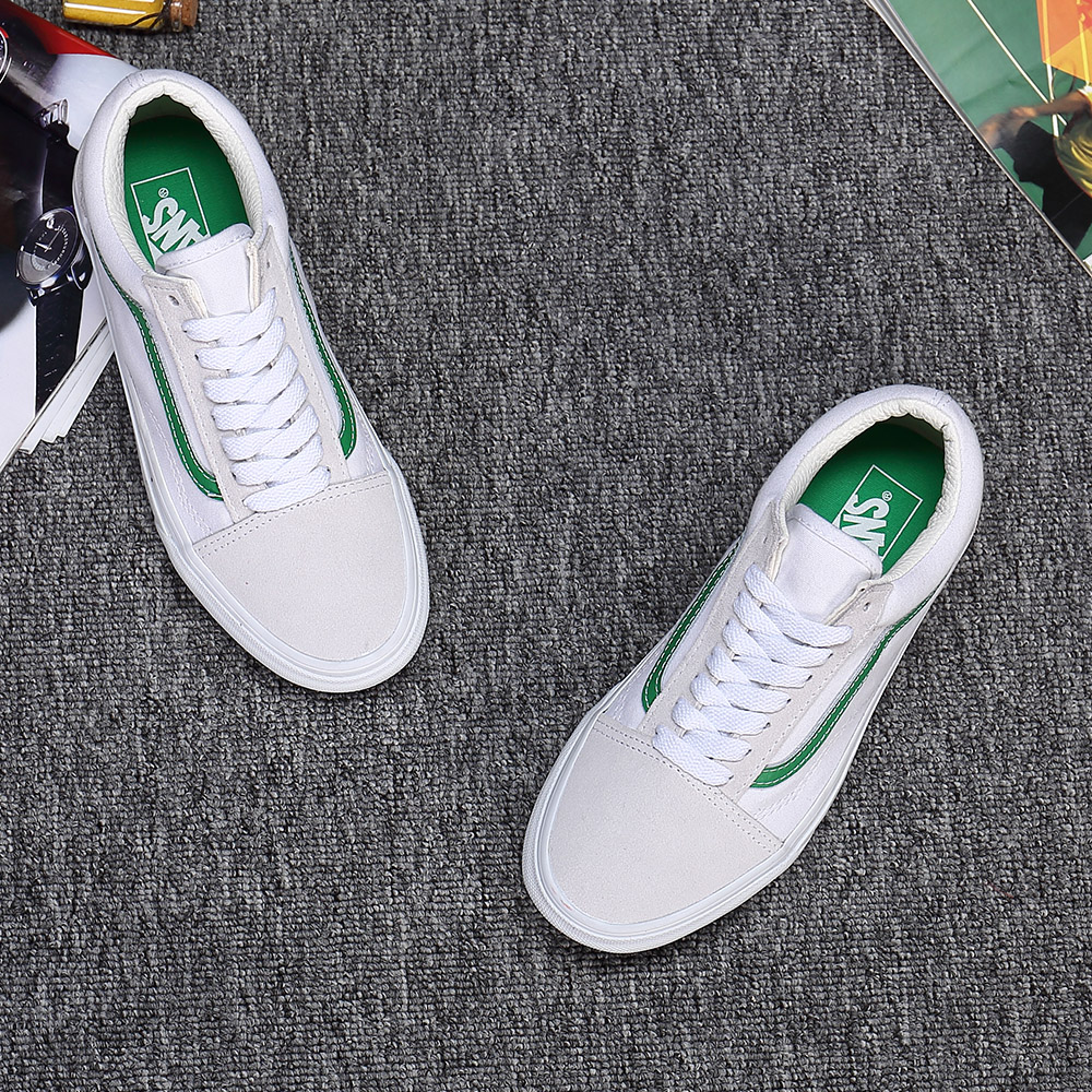 范斯万斯os 黑白男女鞋潮鞋 帆布鞋板鞋情侣款