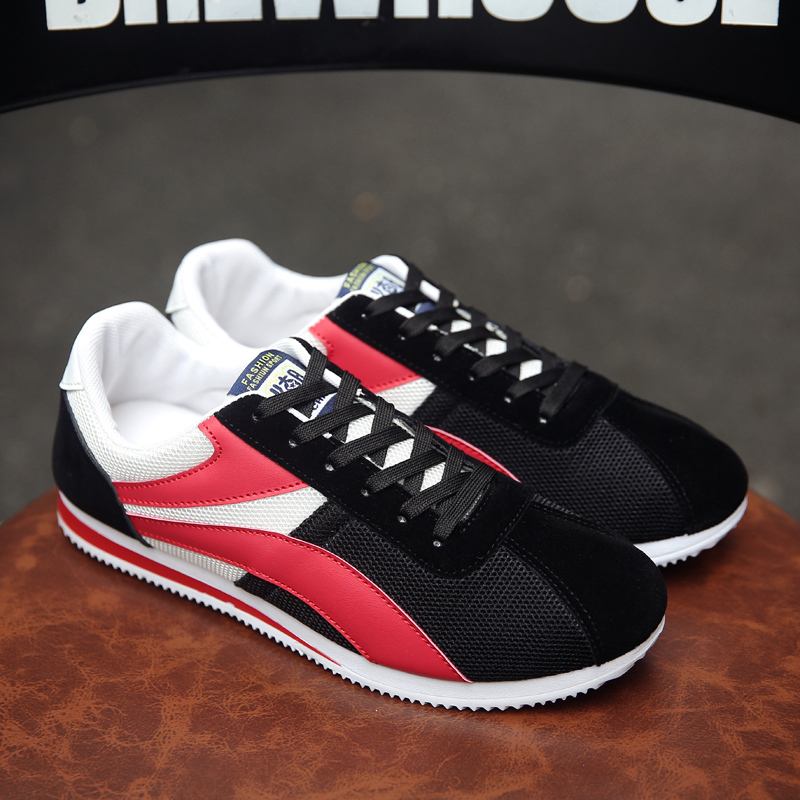 公版王 1718 阿甘网布学生鞋 黑色 蓝色 灰色 39-44码 35元