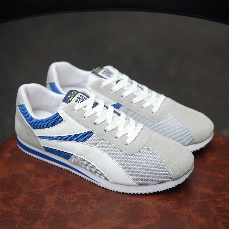 公版王 1718 阿甘网布学生鞋 黑色 蓝色 灰色 39-44码 35元