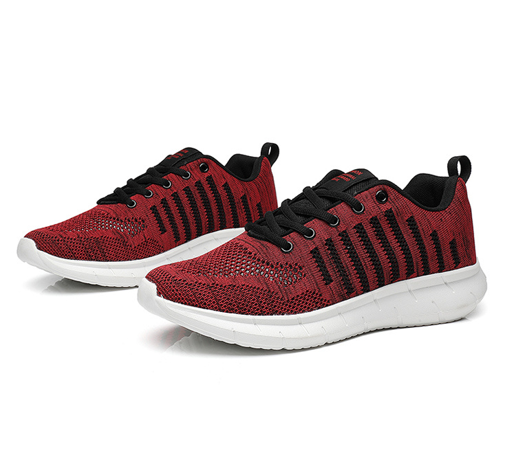 万宝龙 8707 爆款时尚飞织透气潮鞋 38-47