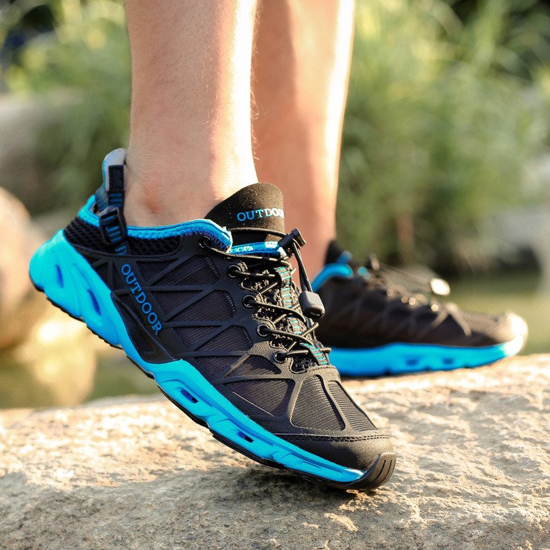 夏季速干涉水鞋女透气朔溪鞋男水陆两栖鞋夏天户外登山防滑溯溪鞋