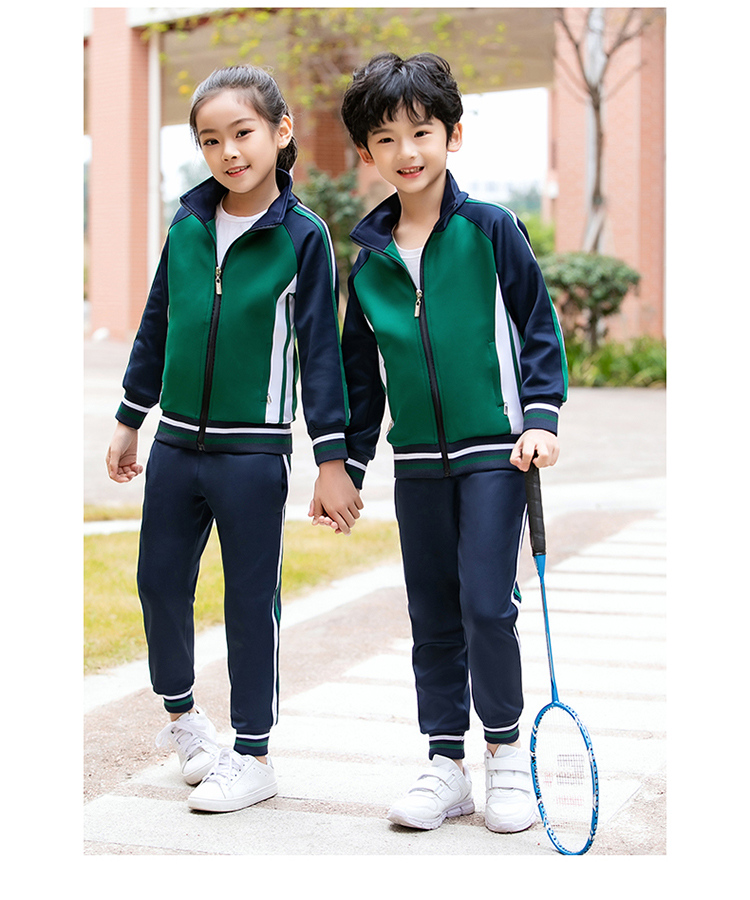 南韩丝300克校服套装高中生学院风小学生春秋休闲长运动工作服