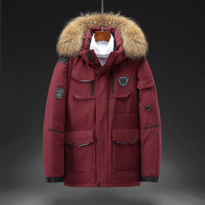 2020奔跑吧兄弟男女同款韩版爆款工装羽绒服