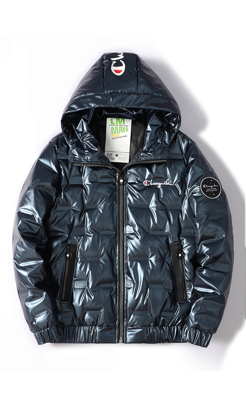 冬季新款冠军男士羽绒服潮流户外男防风保暖外套宽松韩版