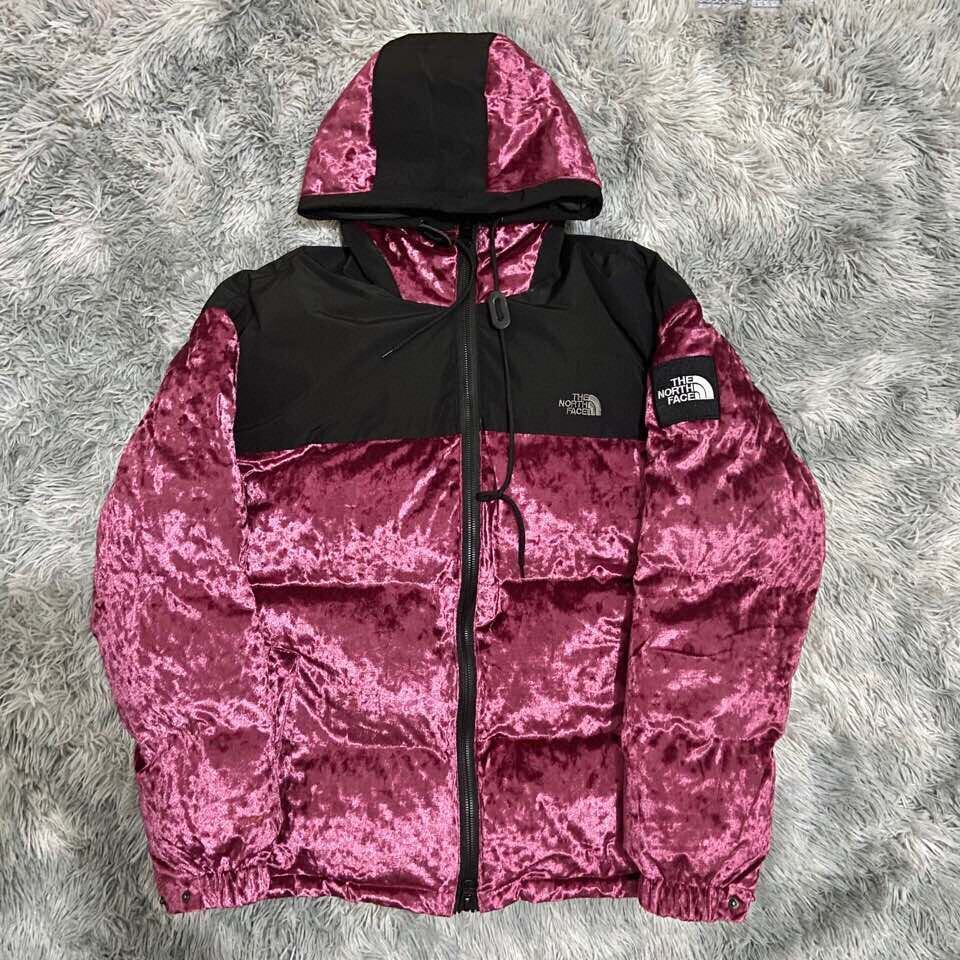 专柜版 北面棉衣 连帽丝绒 尺码m到2xl,情侣装款