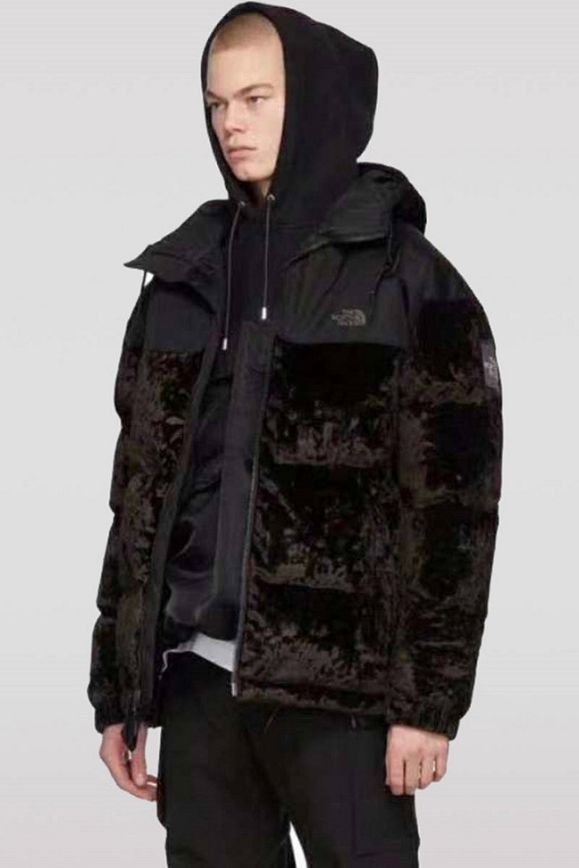 专柜版 北面棉衣 连帽丝绒 尺码m到2xl,情侣装款