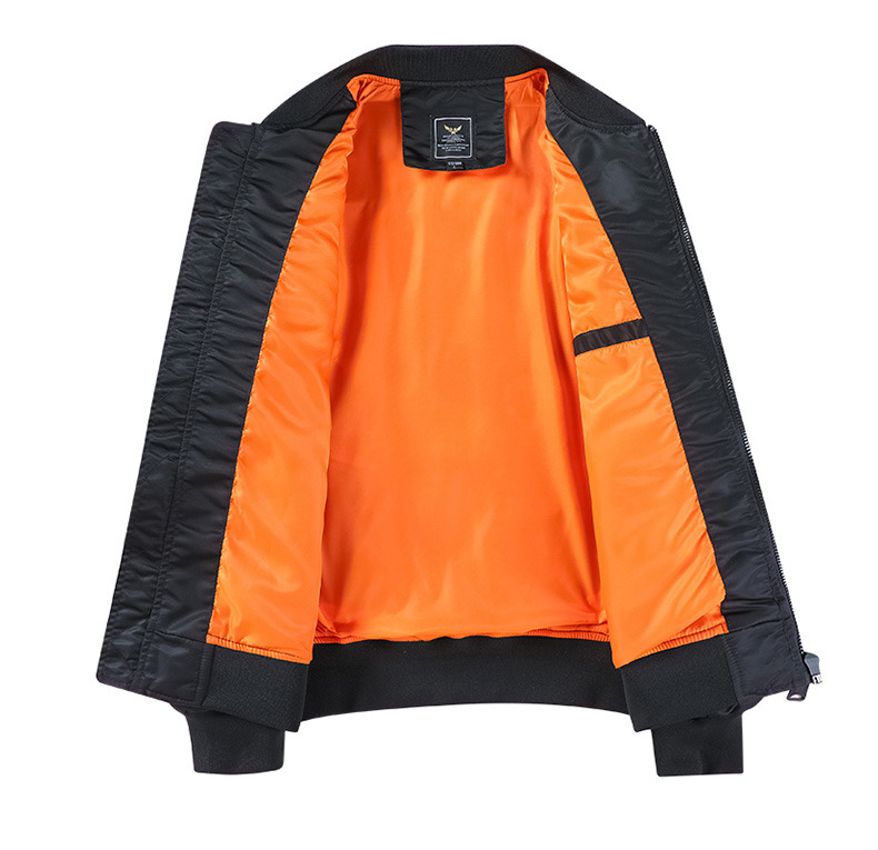 Men's Pilot Jacket Embroidered Baseball Style Spring Autumn_voghion.com