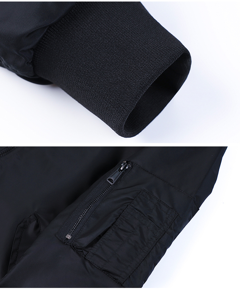 Men's Pilot Jacket Embroidered Baseball Style Spring Autumn_voghion.com