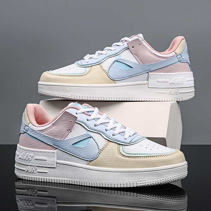 聚宇鞋业1316四色马卡龙板鞋女鞋3541