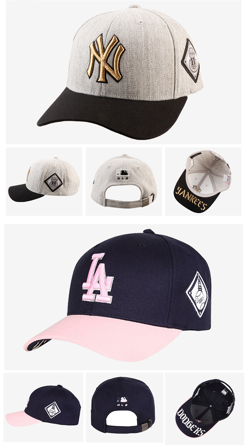 男女帽子ny球帽运动防晒遮阳鸭舌帽夏