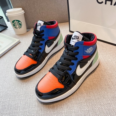 爆款aj201 黑白蓝 炫彩橘 变色龙新配色