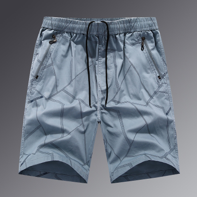 2024年新款工厂纯棉休闲短裤男士夏季薄款时尚休闲五分裤爸爸中年大裤衩宽松