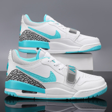 【莆田工厂】aj312白蓝红男鞋正品男款实战气垫篮球鞋子aj减震低帮