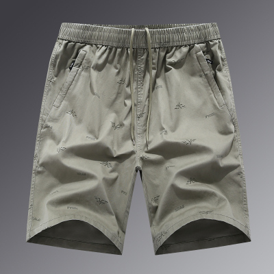 2024年工厂纯棉休闲时尚短裤男士夏季薄款外穿五分裤爸爸中年大裤衩宽松