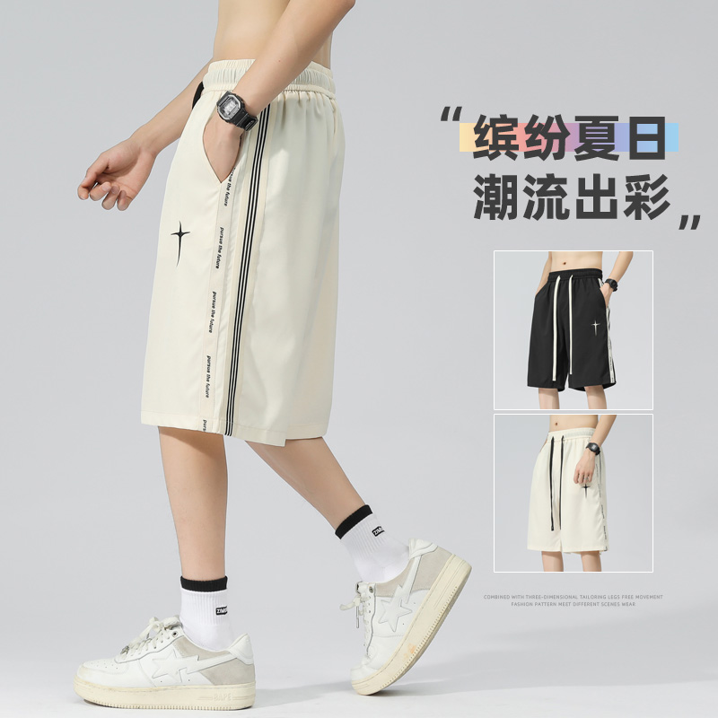 2024夏季新款aj短裤男篮球美式薄款宽松休闲运动潮牌五分裤