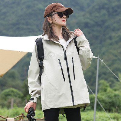 春秋季新款鸟家户外冲锋衣男女薄款情侣防风防水钓鱼服台州鸟热封旅游登山服