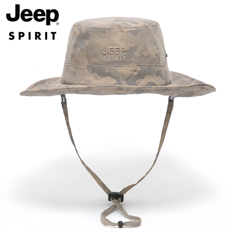 Jeep帽子男女户外遮阳帽子防晒登山太阳帽