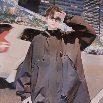 冲锋衣男2024春季新款美式潮牌宽松工装夹克春秋户外初春男生情侣外套J90