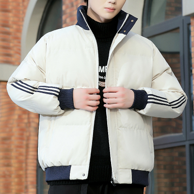 2024新款棉衣男士新款棉衣男士立领棉衣三条杠棉衣棉服羽绒棉服户外外套男大码宽松棉衣